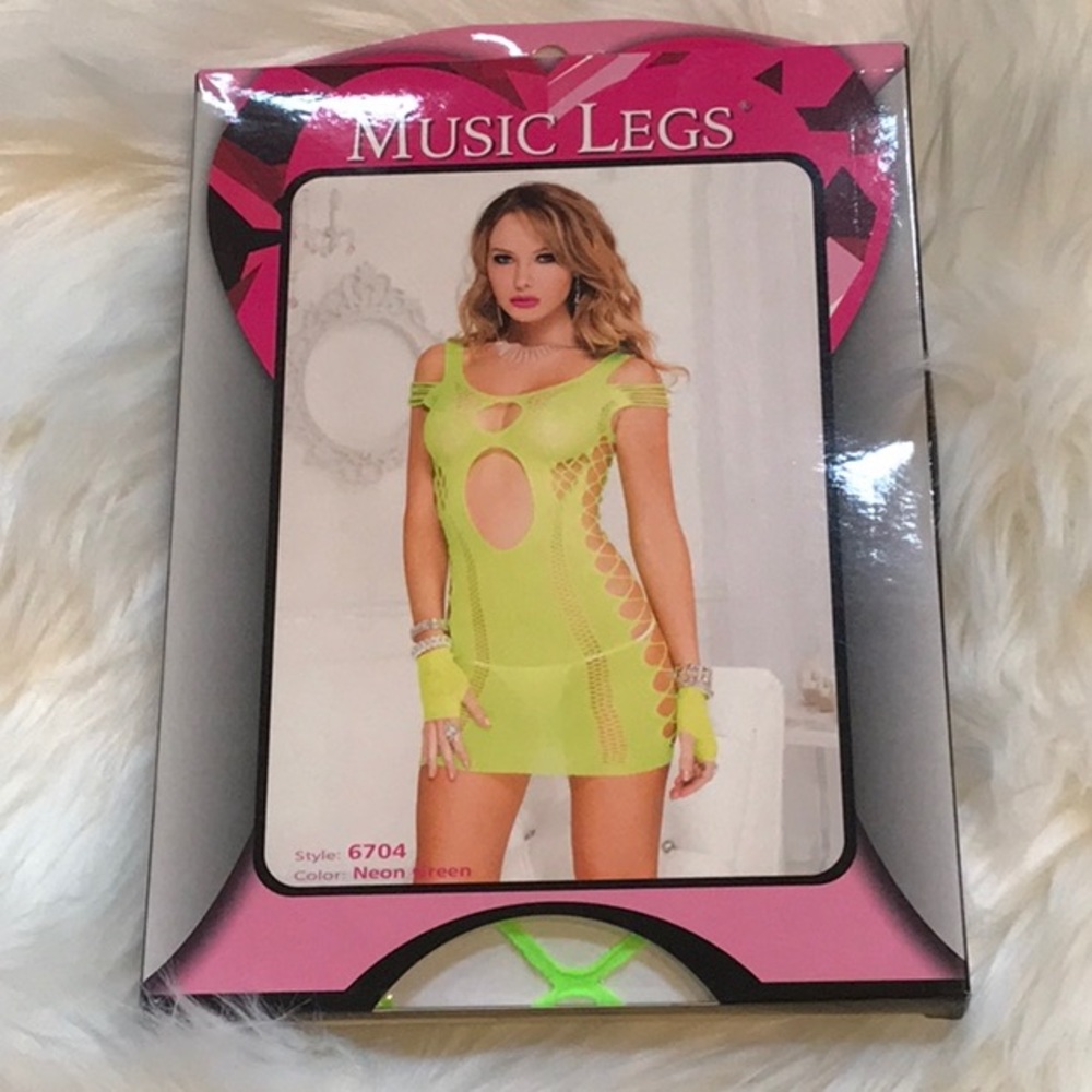 Neon Green Lingerie